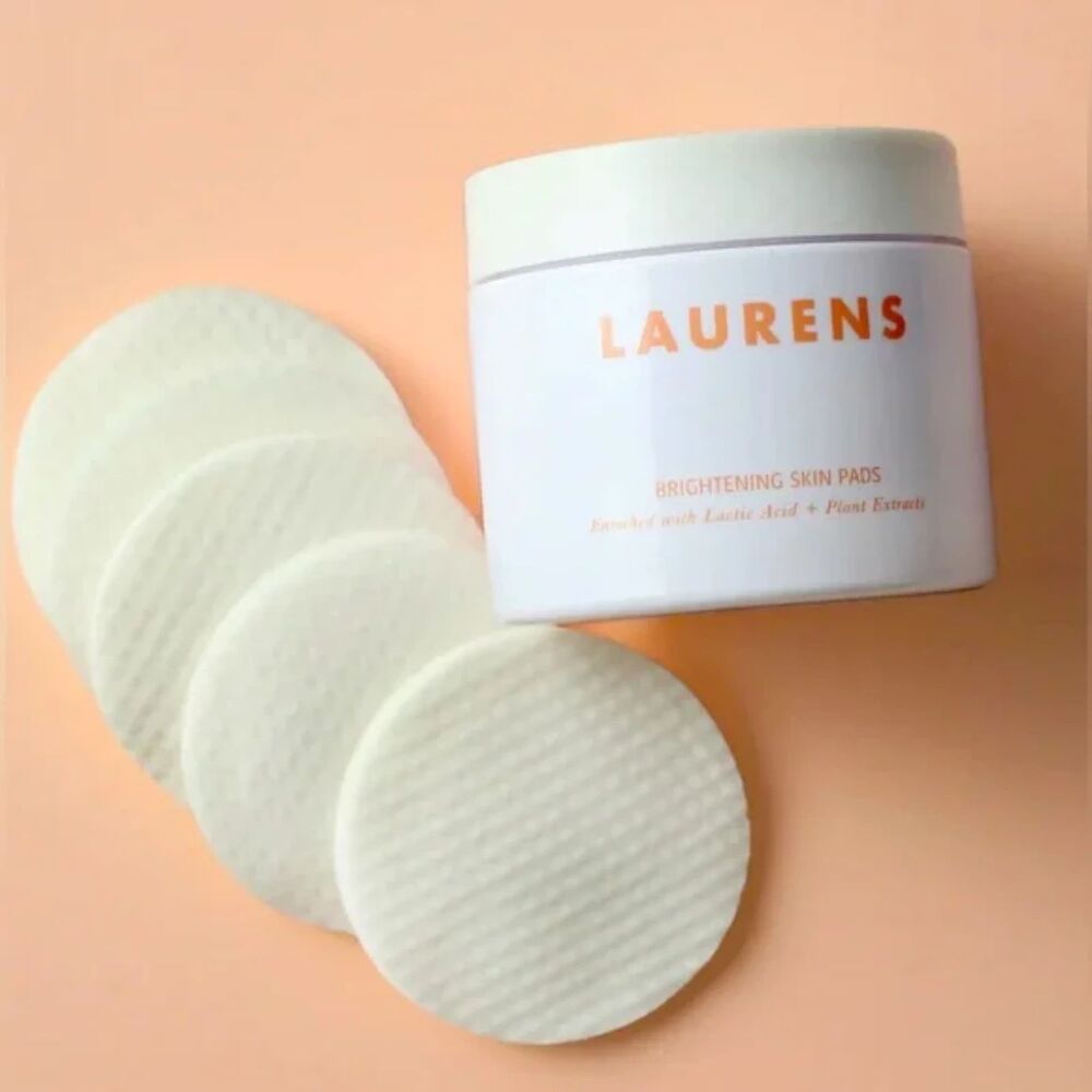 Lauren's Skincare Brightening Skin Pads Exfoliating Glow Facial 50 Ct